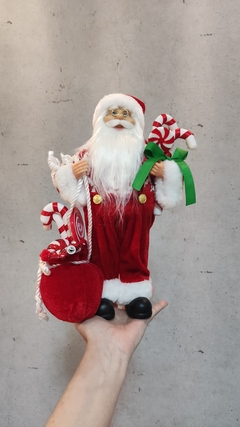 Papai Noel 30cm candy com doces (47705001) - comprar online