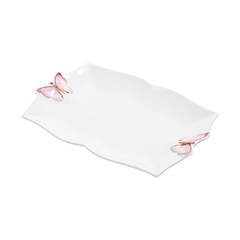 Travessa de porcelana Borboletas 24cm x 16cm - Wolff (1180) - comprar online