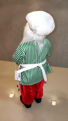 Papai Noel cozinheiro/confeiteiro 45cm - 47726001 - loja online