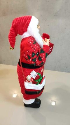 Papai Noel 60cm com caixa de correio Santa Claus - 47707001 - loja online