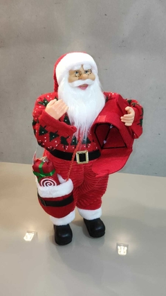 Papai Noel 60cm com caixa de correio Santa Claus - 47707001 - comprar online