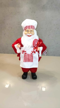 Papai Noel 43cm confeiteiro/cozinheiro - 78665001 na internet