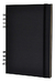 Cuaderno Negro Ecológico A5 (15x21) Anillado 80 H C/ Elást. en internet