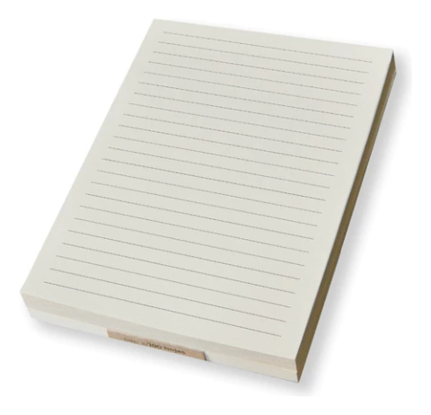 Resma Ecológica A5 200 Hojas Rayadas Para Anillar O Coser -r