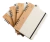 Cuaderno Gris Ecológico A5 (15x21) 120 Hojas - Pack X4