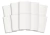 Libreta Blanca Tapa Lisa Ecológica - A5 Pack X 10 Unidades