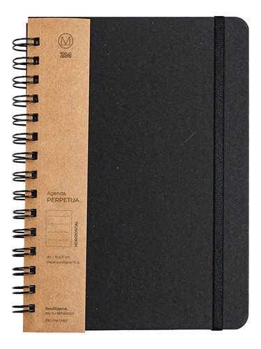 Agenda Perpetua Semana A La Vista - Ecologica A5 (15x21cm)