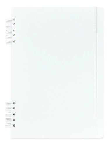 Cuaderno A4 180 Hojas Ecológico Blanco Anillado (21 X 30cm)