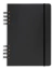 Eco Bullet Journal Negro Cuaderno A5 21x15 Anillado 80 Hojas