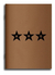 Imagen de Libreta Rayada Tres Estrellas Argentina - Eco A5 Pack X5