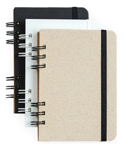 Cuaderno Chico Tapa Dura Ecologico - A6 (10x15cm) 80 Hojas