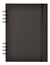 Cuaderno Negro Ecológico A5 (15x21) Anillado 120 H C/ Elást.