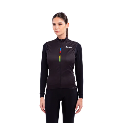 Chaleco Rompeviento Impermeable Santini UCI UNISEX