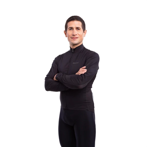 Campera Rompeviento Santini Unisex RTR Black