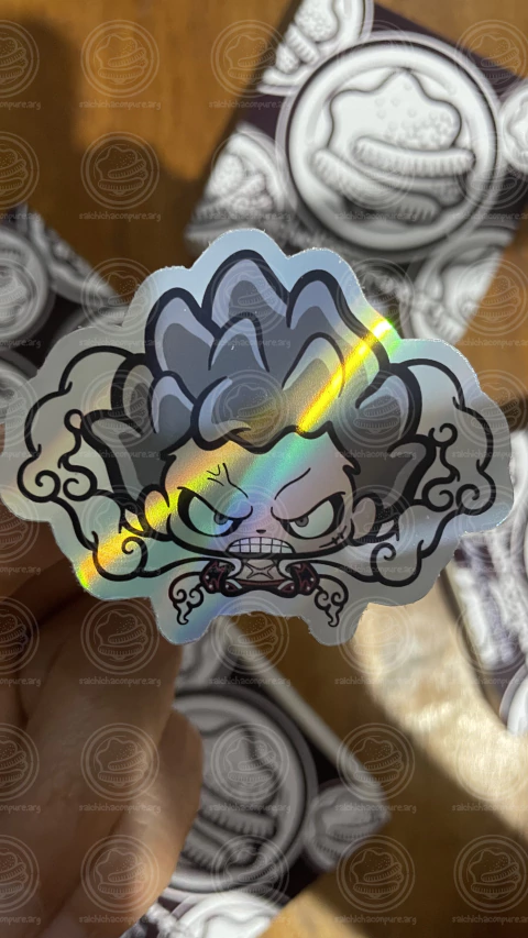 STICKER LUFFY GEAR 4 6cmx6cm - comprar online