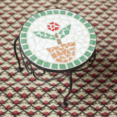 Banquinho mosaico