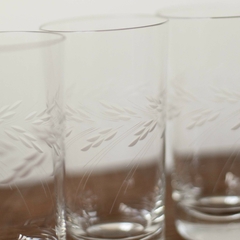 Conjunto copos cristal - Gabinete Curadoria