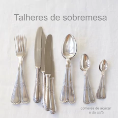 Faqueiro prata | completo 4 lugares | 44 peças - Gabinete Curadoria