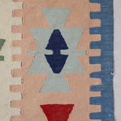 Kilim geométrico 120 x 189 cm - Gabinete Curadoria