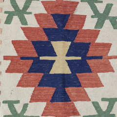 Kilim geométrico 120 x 189 cm