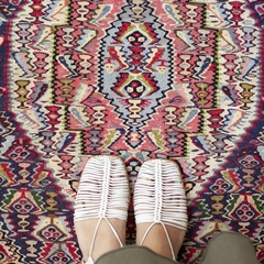Kilim Senneh 80 x 106 cm - comprar online