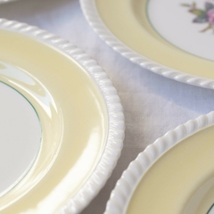 Conjunto pratos rasos ingleses - comprar online