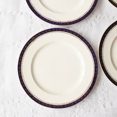 Conjunto pratos jantar Bleu de roi - comprar online