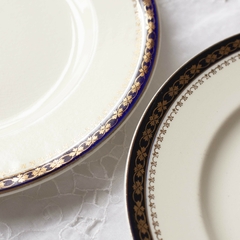 Conjunto pratos jantar Bleu de roi na internet