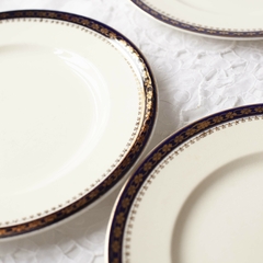 Conjunto pratos jantar Bleu de roi - Gabinete Curadoria