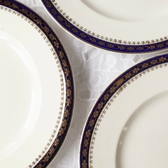 Conjunto pratos jantar Bleu de roi - loja online