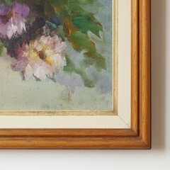 Quadro flores - Gabinete Curadoria