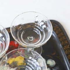 Trio taças champanhe cristal - comprar online