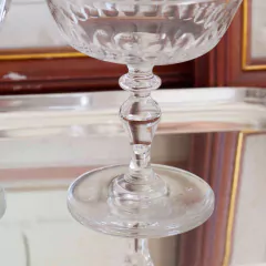 Par de taças cristal champanhe - Gabinete Curadoria