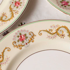 Conjunto pratos ingleses | jantar - Gabinete Curadoria