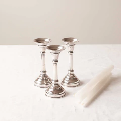 Trio candelabros | prata