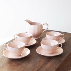Conjunto xícaras + leiteira inglesas - comprar online
