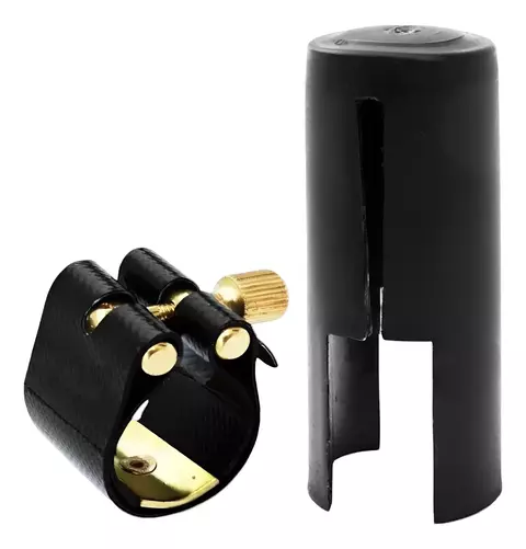 Abraçadeira Sax Soprano BQ. Massa c/ Ress