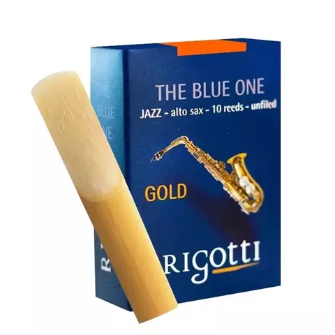 Palheta Rigotti Gold - The Blue One Sax Alto - 3,5