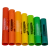 Boomwhackers agudo BWEG Kit com 7. Emariano Instrumentos Musicais. Loja de instrumentos musicais em Barueri