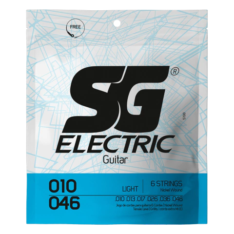 Encordoamento SG Níquel Guitarra + Corda Mi Extra. Emariano Instrumentos Musicais. Loja de instrumentos musicais em Barueri