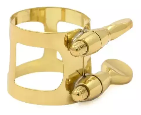 Abraçadeira Sax soprano Dourada E-Blanc