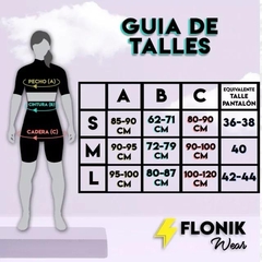 Calza Larga melange con tul - Flonik Wear