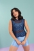 Imagem do CROPPED MUSCLE TEE CAPUS DRYFIT FURADO AC