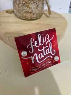 10 pares de brincos - lembrancinha mimo de natal - Pronta entrega