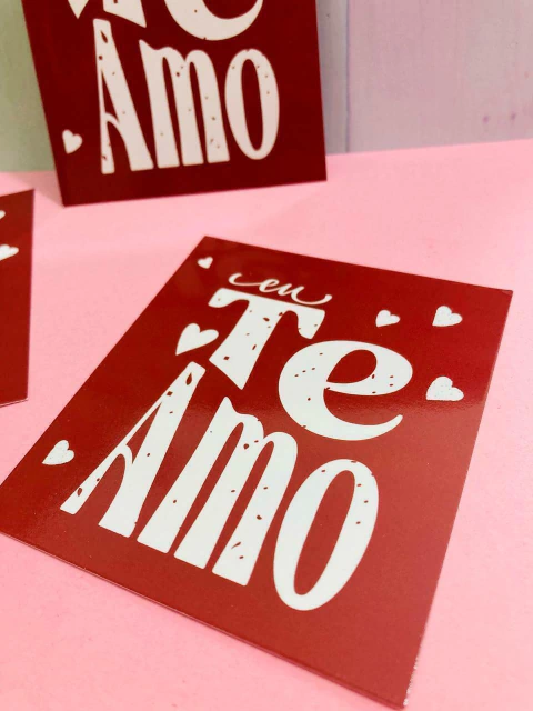 Cartões Namorados - Eu te amo - Pronta entrega - comprar online