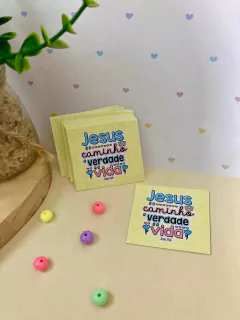 Imagem do 50 Mini Cartões Versículos Bíblicos - Pronta entrega