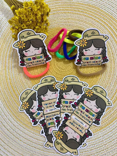 30 unid Tags Juninos - Trancinha