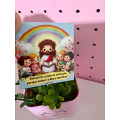 Mini Cartões - Tag Versículo - Dia das Crianças -5x4,5cm - Pronta entrega - 50/100 unidades - comprar online