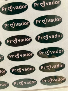 Adesivo -Provador - 100 unidades na internet