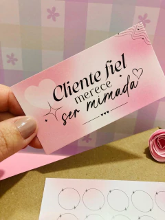 Cartões Fidelidade - Pronta entrega - loja online
